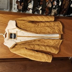 Extra small women's fleece lined Prana coat